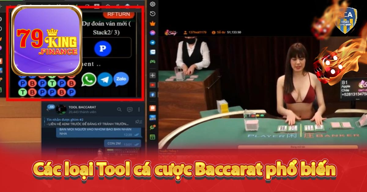 Các loại Tool cá cược Baccarat phổ biến